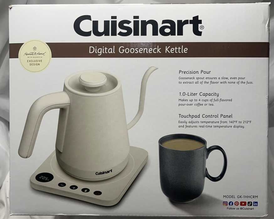 Cuisinart Digital Gooseneck Kettle - Hearth & Hand™ with Magnolia