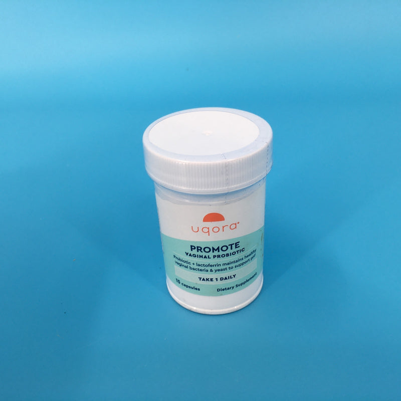 Uqora Promote Vaginal Probiotic + Lactoferrin 15 Capsules