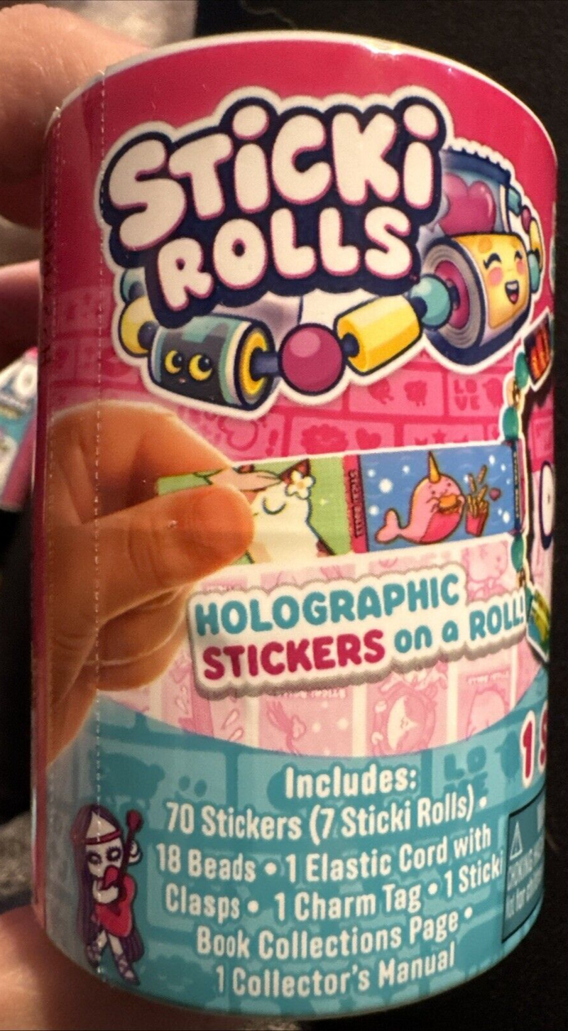 Sky Castle Toys Sticki Rolls DIY Bracelet Activity Capsule