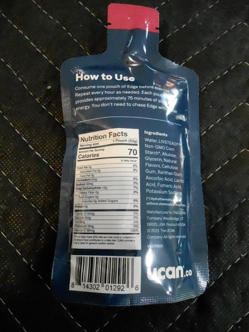 Ucan Strawberry  Banana Engery Gel Best Price Around Exp 6/26