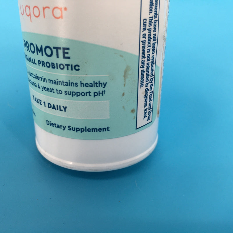 Uqora Promote Vaginal Probiotic + Lactoferrin 15 Capsules