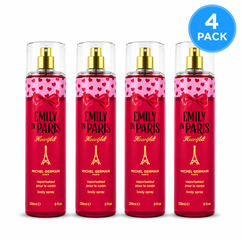 Michel Germain Emily In Paris Heartfelt Body Spray 8oz 1 pack