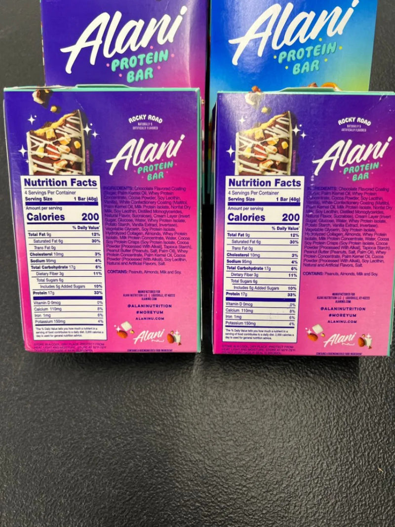 Alani Protein Bars Rocky Road 200 Calories Protein Bars Healthy Snacks