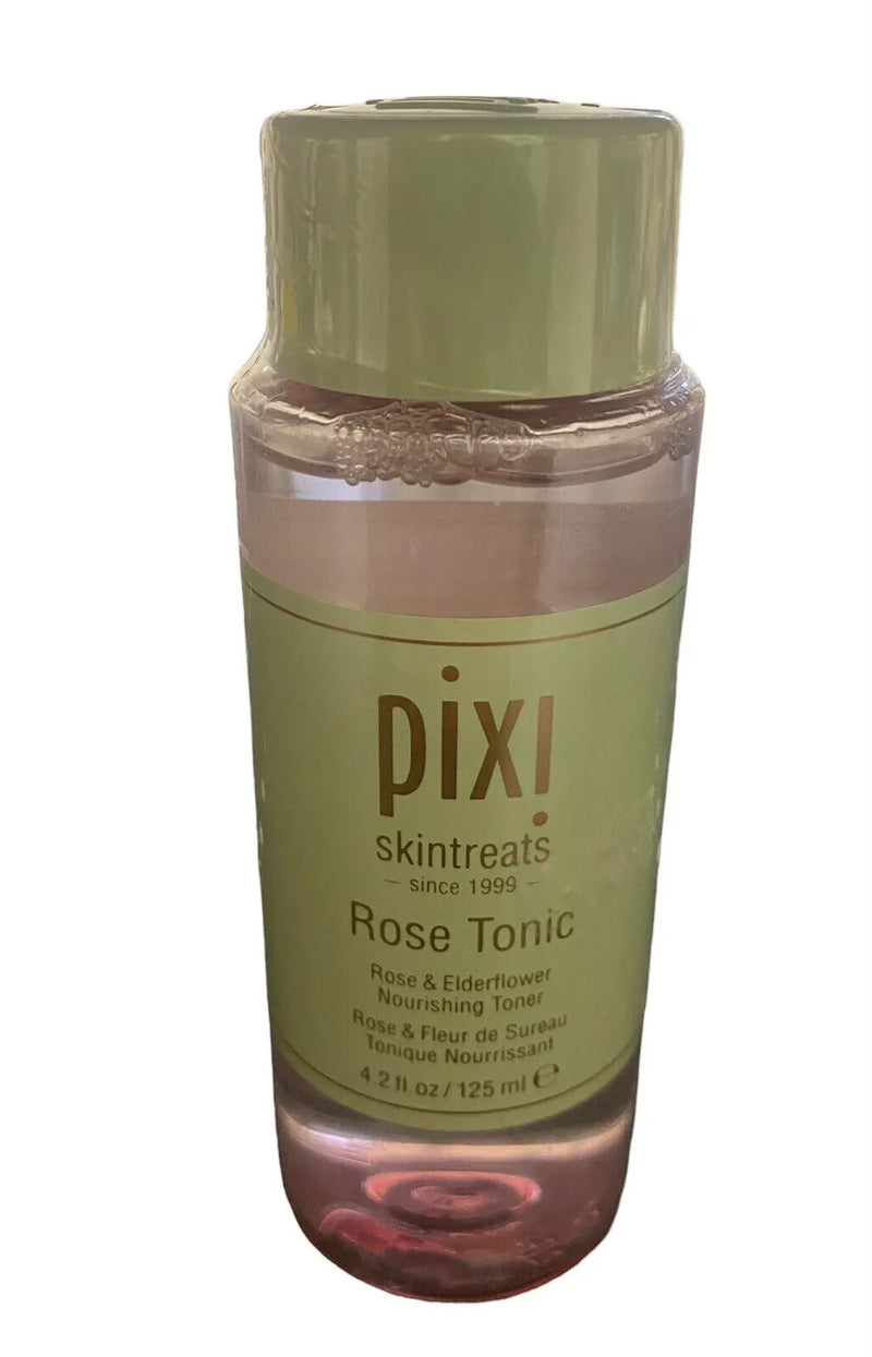 SKINTREATS ROSE TONIC ROSE & ELDERFLOWER NOURISHING TONER, PIXI (4.2 fl oz) -NEW