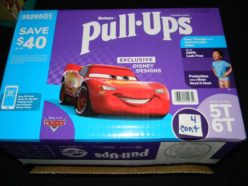 Huggies Pull-Ups Training Pants For Boys, 5T-6T 50+ Pounds (84 Count)