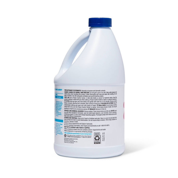 EPA Regular Bleach with Fabric Protection - 81 fl oz - Up&Up