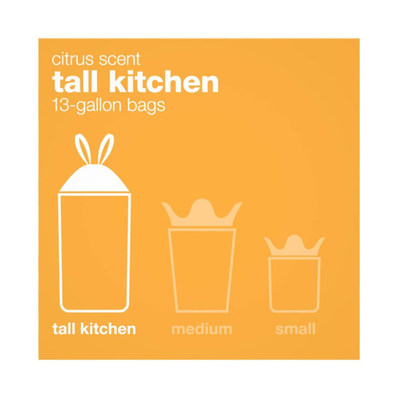 Ultra Strong Citrus Tall Kitchen Trash Bag - 50ct - Up&Up3