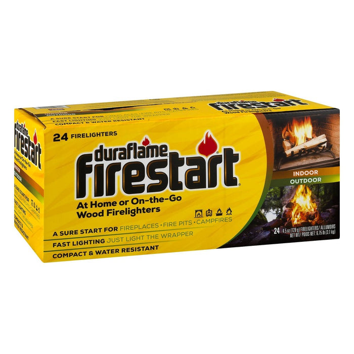 Duraflame 24ct 4.5oz Firestart Firelighter Wood
