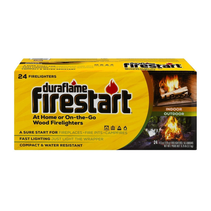 Duraflame 24ct 4.5oz Firestart Firelighter Wood