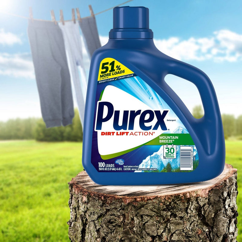 Purex Mountain Breeze HE Liquid Laundry Detergent - 150oz