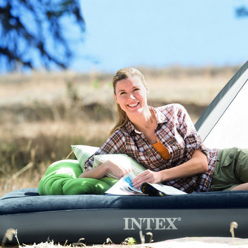 Intex Premium Durabeam 10" Queen Size Air Mattress666