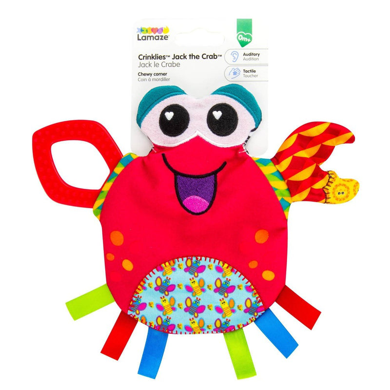 Lamaze Crinkle Blanket - Crab