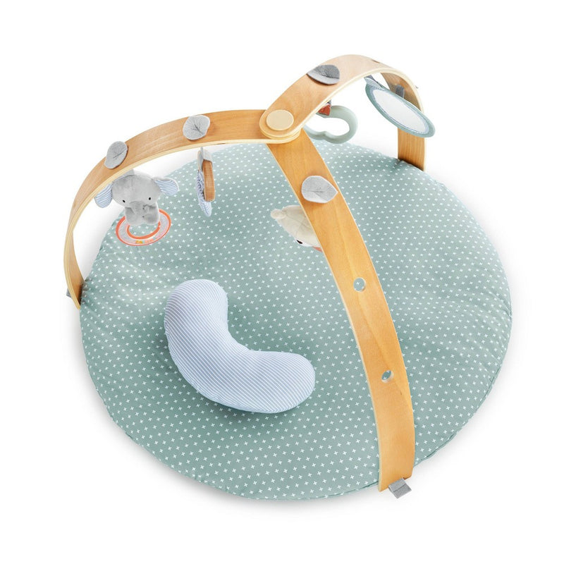 Ingenuity Cozy Spot Reversible Duvet Activity Gym With Wooden Toy Bar - Loamy (LOCAL PICKUP ONLY)