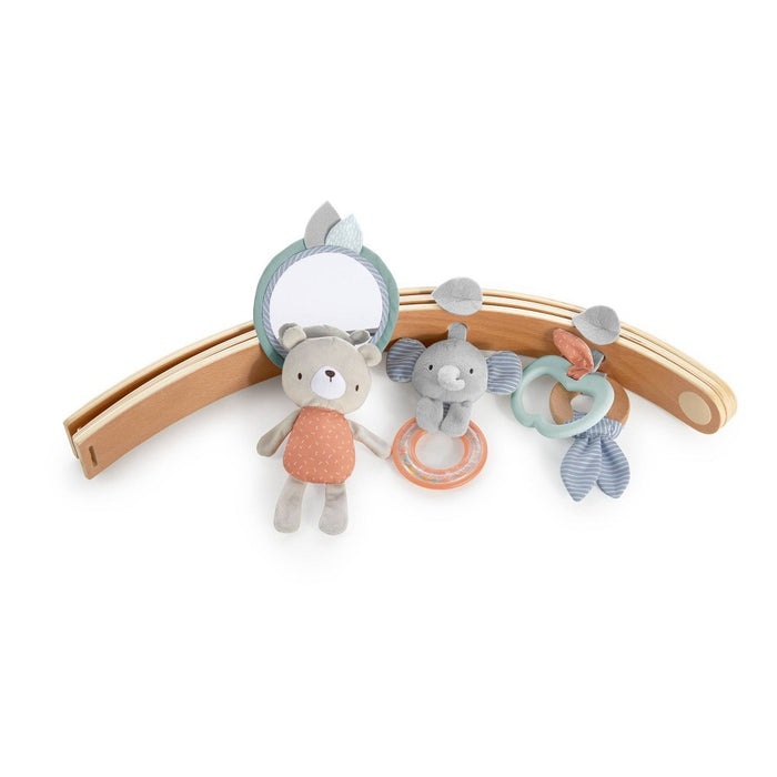 Ingenuity Cozy Spot Reversible Duvet Activity Gym With Wooden Toy Bar - Loamy (LOCAL PICKUP ONLY)