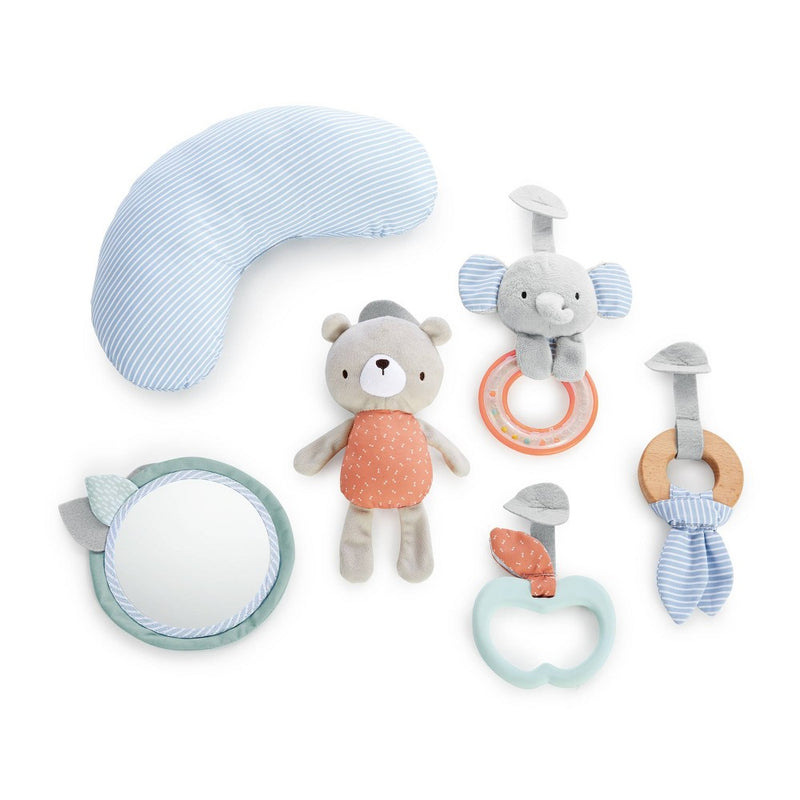 Ingenuity Cozy Spot Reversible Duvet Activity Gym With Wooden Toy Bar - Loamy (LOCAL PICKUP ONLY)