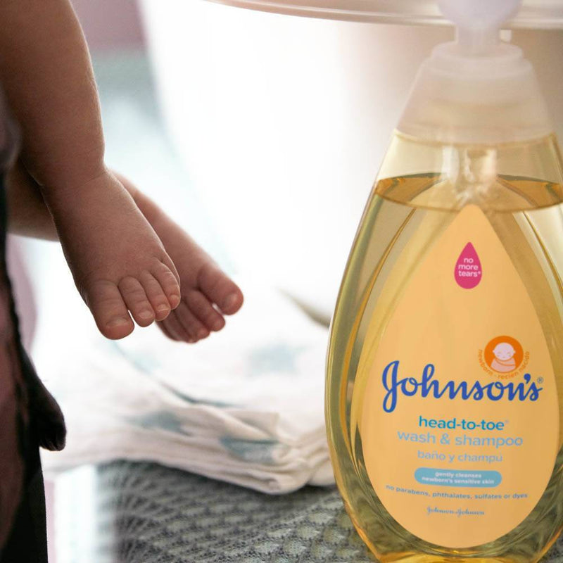 Johnson's Head-To-Toe Baby Wash and Shampoo - 27.1 fl oz