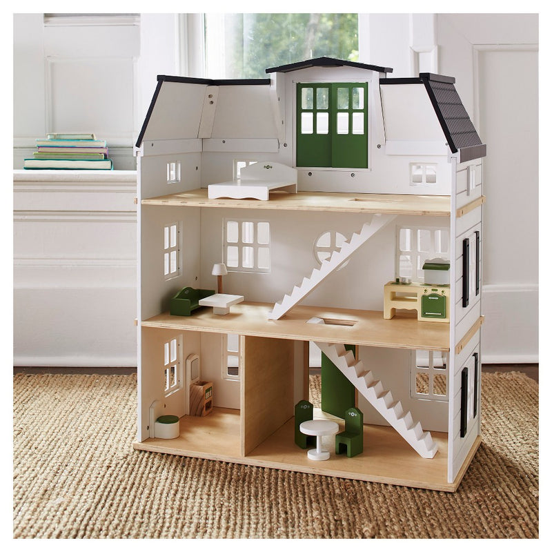 Wooden Dollhouse with Furniture - Hearth & Hand with Magnolia (LOCAL PICKUP ONLY)