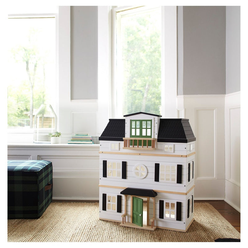 Wooden Dollhouse with Furniture - Hearth & Hand with Magnolia (LOCAL PICKUP ONLY)