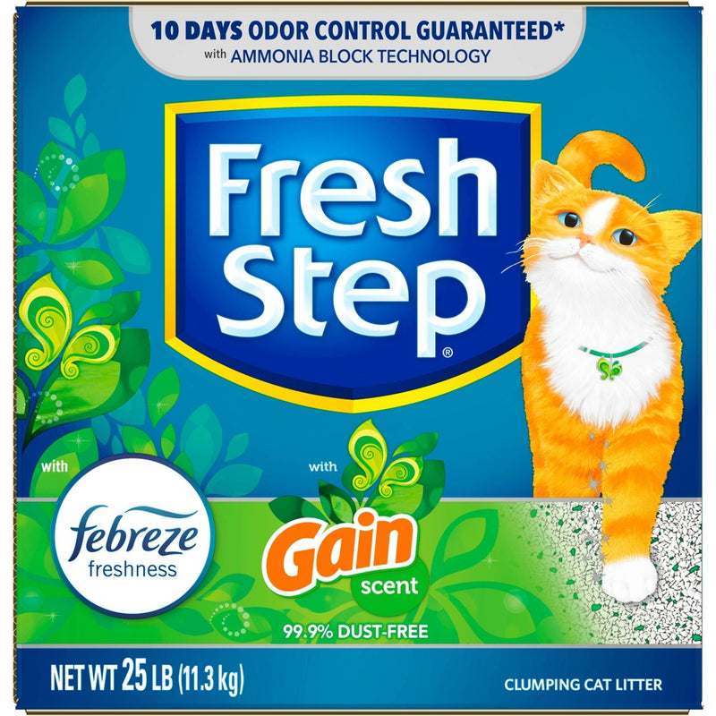 Fresh Step Febreze and Gain Cat Litter - 25lb (LOCAL PICKUP ONLY)