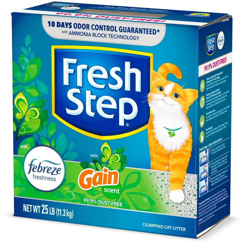 Fresh Step Febreze and Gain Cat Litter - 25lb (LOCAL PICKUP ONLY)