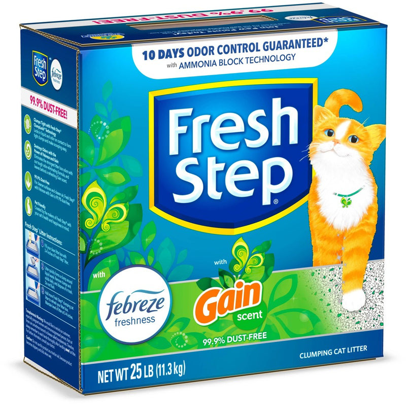 Fresh Step Febreze and Gain Cat Litter - 25lb (LOCAL PICKUP ONLY)