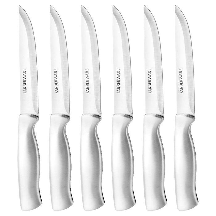 Farberware 15pc Stainless Steel Knife Block Set