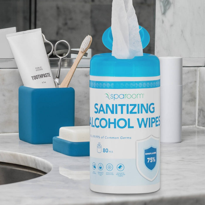 SpaRoom Sanitizing Wipes - 80ct