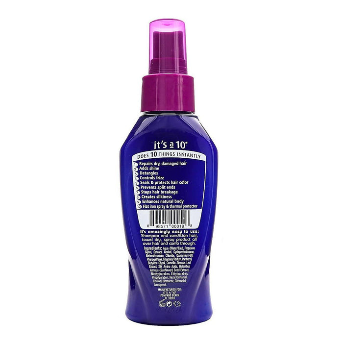 It's a 10 Hair Care Miracle Leave-in Product - 4 fl oz