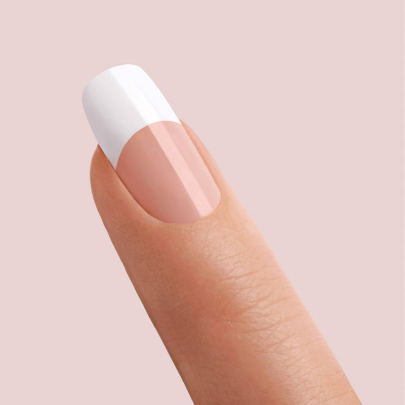 Kiss Bring the Salon Home French Acrylic Nail Kit - Natural