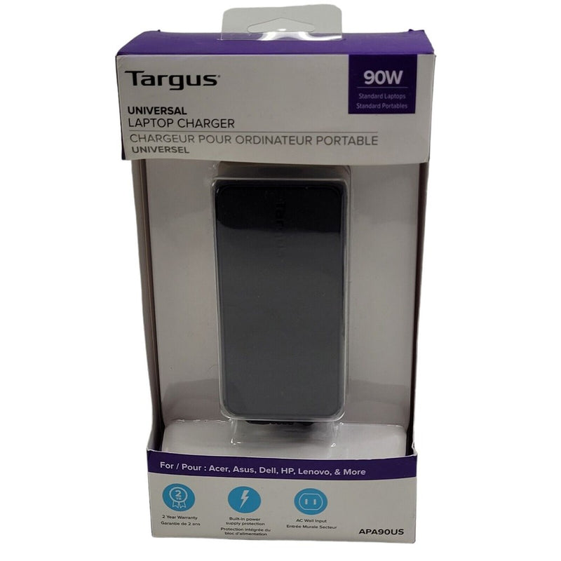 Targus Universal Laptop Charger - Black (APA90US)