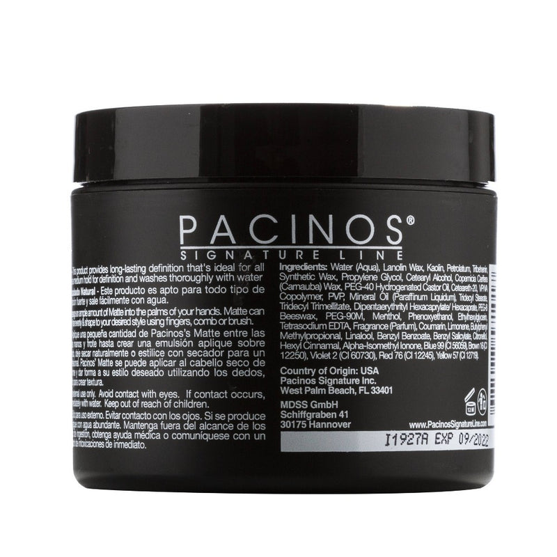Pacinos Matte Styling Paste - 4 oz