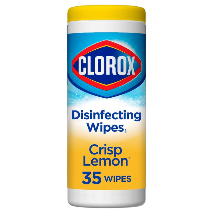Clorox Disinfecting Wipes Bleach Free Cleaning Wipes - Crisp Lemon - 35ct