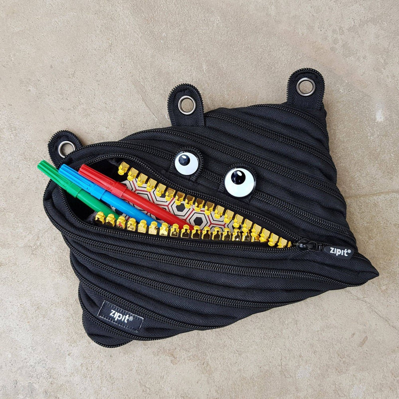 ZIPIT Monster Pencil Case - Black