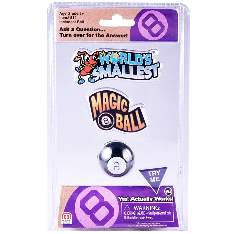 World's Smallest Magic 8 Ball
