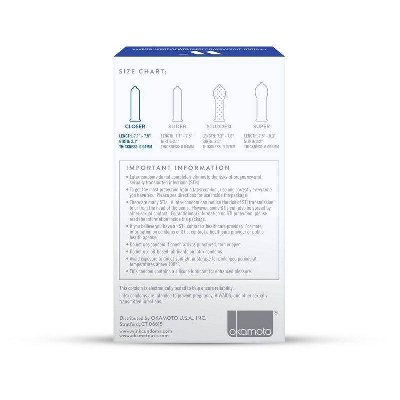 Wink Closer Condoms - 10ct