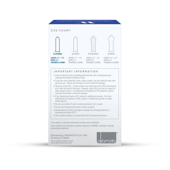 Wink Closer Condoms - 10ct