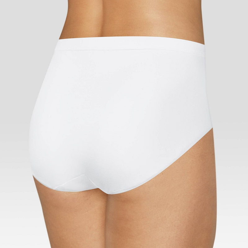 Hanes Women's 6pk Pure Comfort Organic Cotton Briefs - Assorted 10