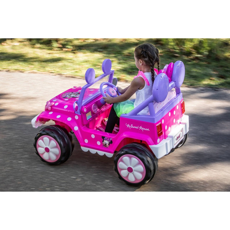 KidTrax 6V Minnie Mouse Flower Power 4x4 Powered Ride-On - Pink (LOCAL PICKUP ONLY)