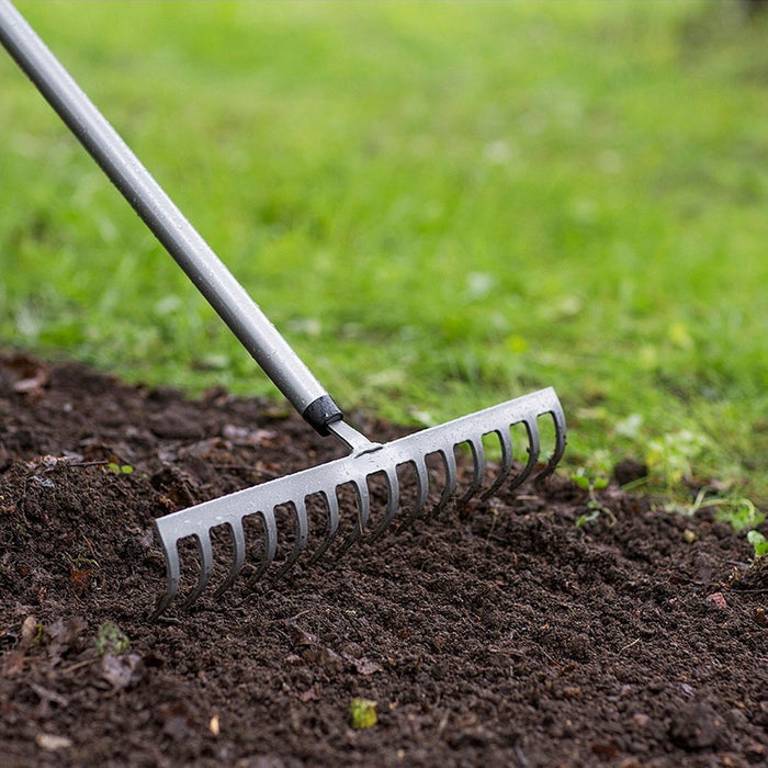 Fiskars Ergo Aluminum Garden Rake (60") (LOCAL PICKUP ONLY)