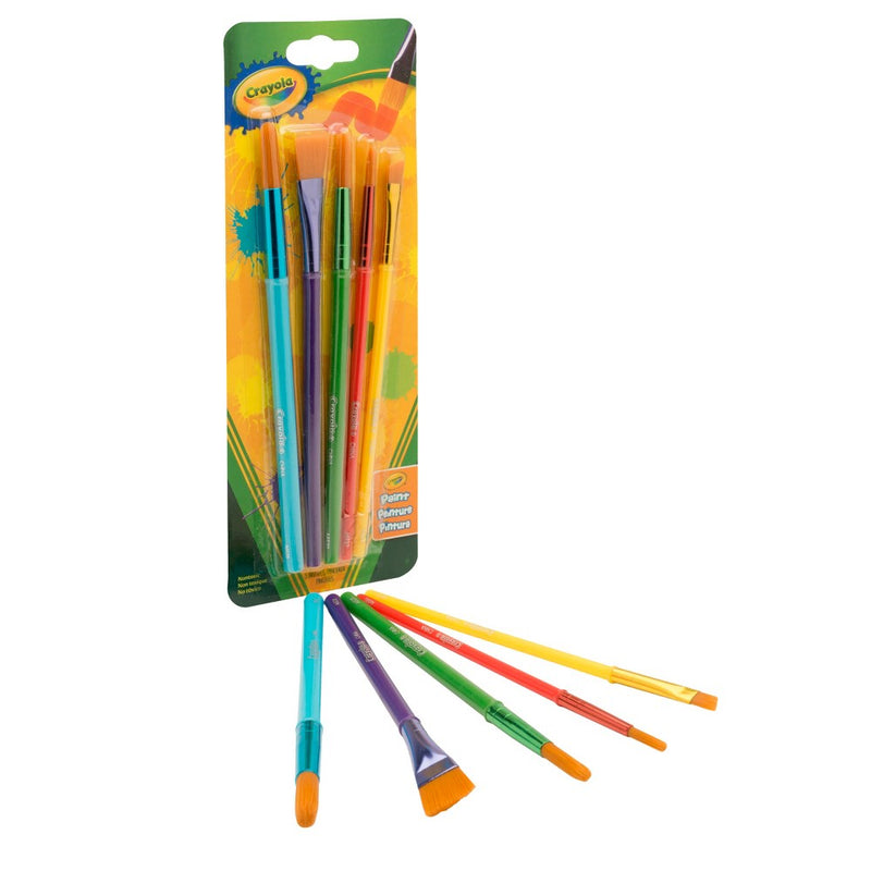 Crayola 5ct Paint Brush Variety Pack