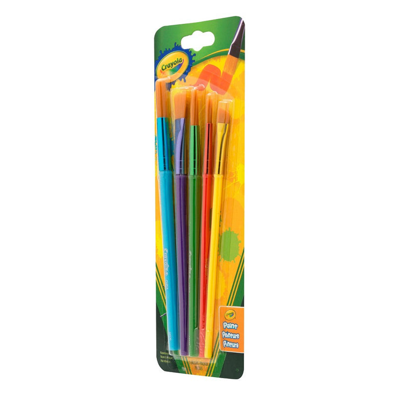 Crayola 5ct Paint Brush Variety Pack