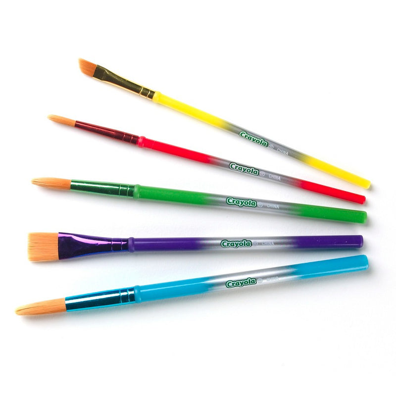 Crayola 5ct Paint Brush Variety Pack