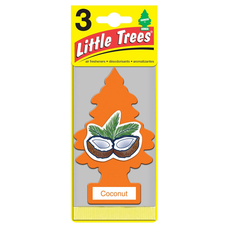 Little Trees Coconut Air Freshener 3pk