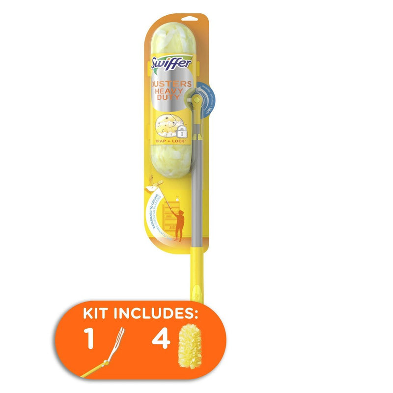 Swiffer Duster Super Extender Handle Starter Kit - 4ct (LOCAL PICKUP ONLY)