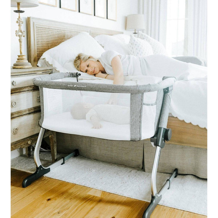 Baby Delight Beside Me Dreamer Bassinet & Bedside Sleeper - Charcoal (LOCAL PICKUP ONLY)