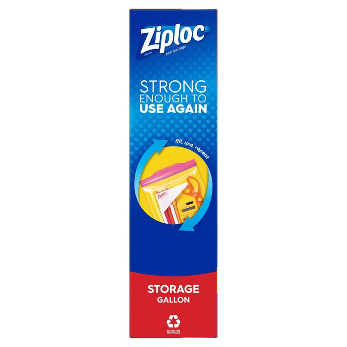 Ziploc Storage Gallon Bags - 38ct