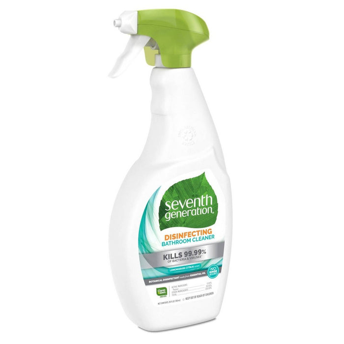 Seventh Generation Lemongrass Citrus Disinfecting Bathroom Cleaner - 26oz