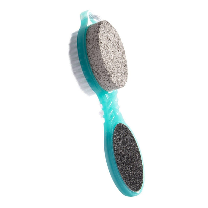 Trim 4-in-1 Foot Paddle with Pumice, Rasp, Brush & Emery File