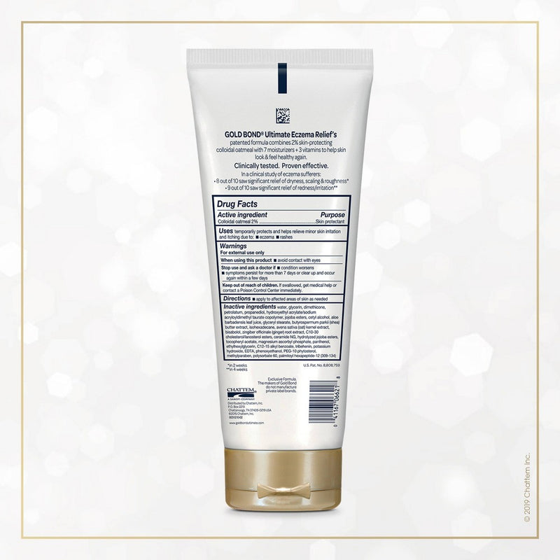 Unscented Gold Bond Eczema Hand And Body Lotions - 8oz