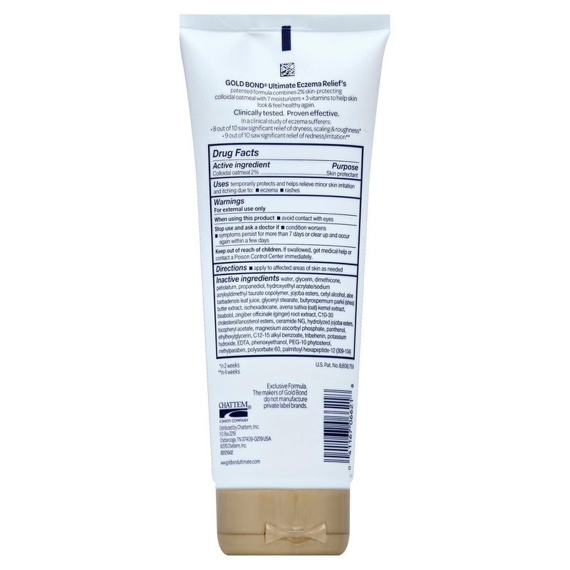 Unscented Gold Bond Eczema Hand And Body Lotions - 8oz
